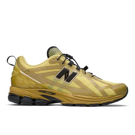 New balance sneakers gold hotsell