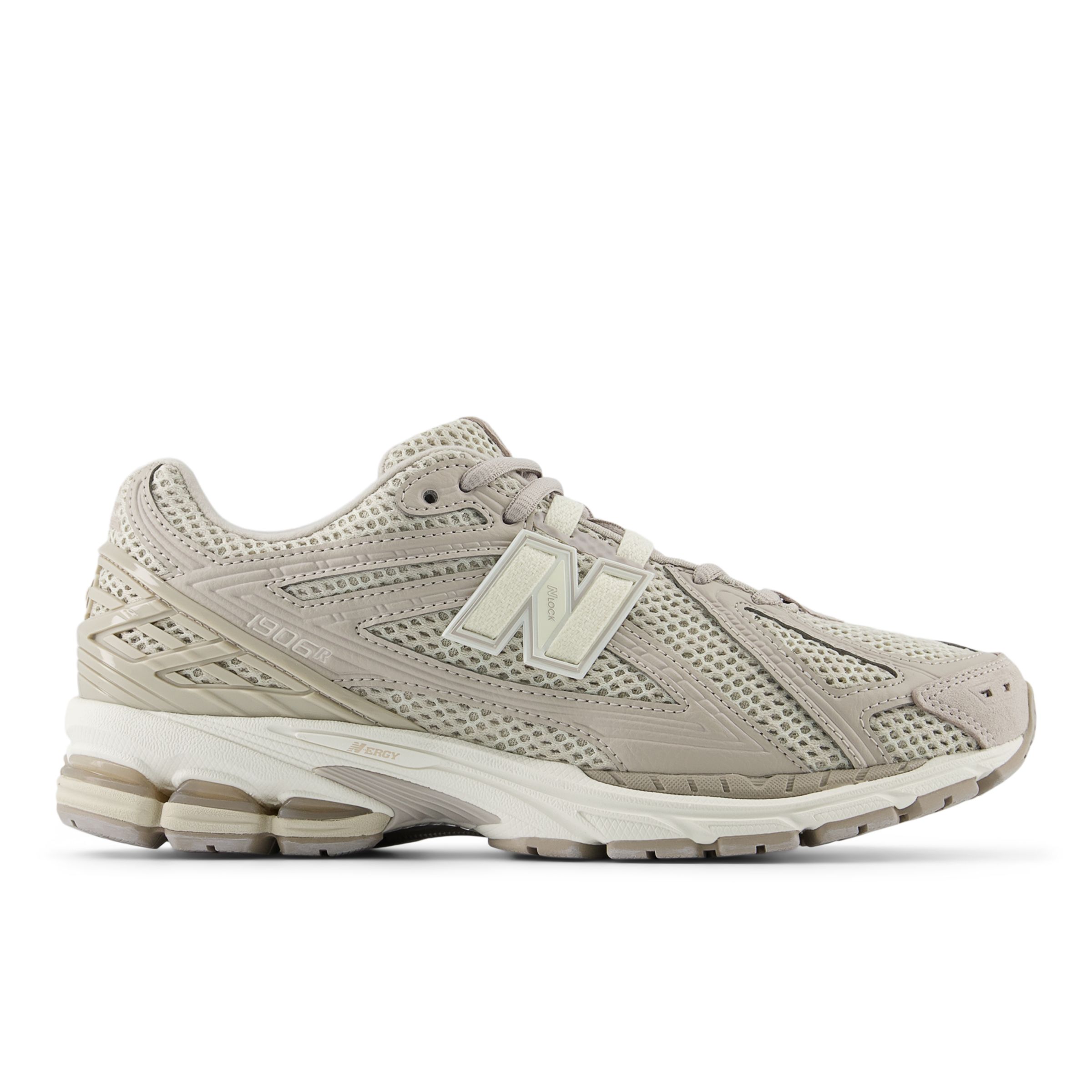 New Balance Unisex 1906R Grey Days in Grey/Beige/White Synthetic, size 5.5