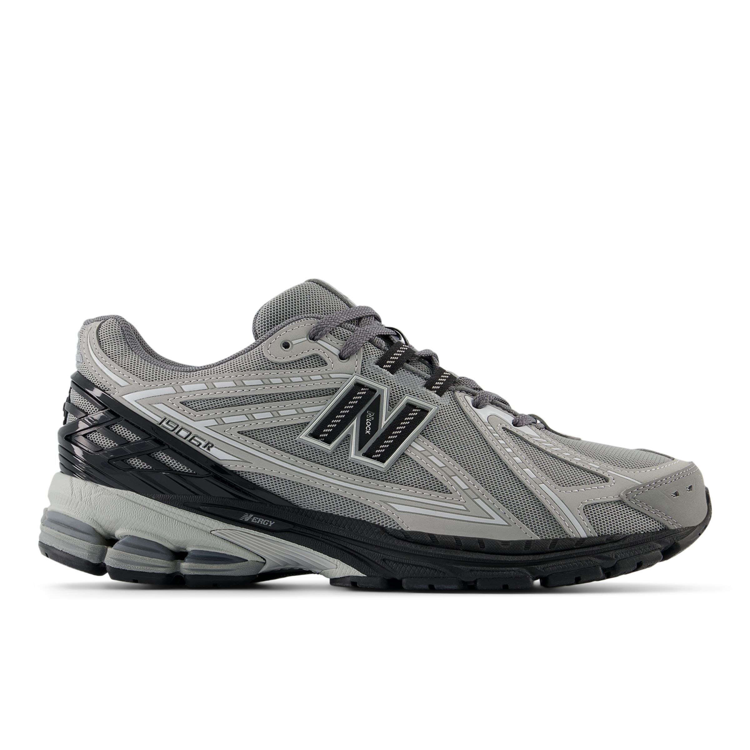 New Balance Men's 1906R in Grey/Black Synthetic, size 7