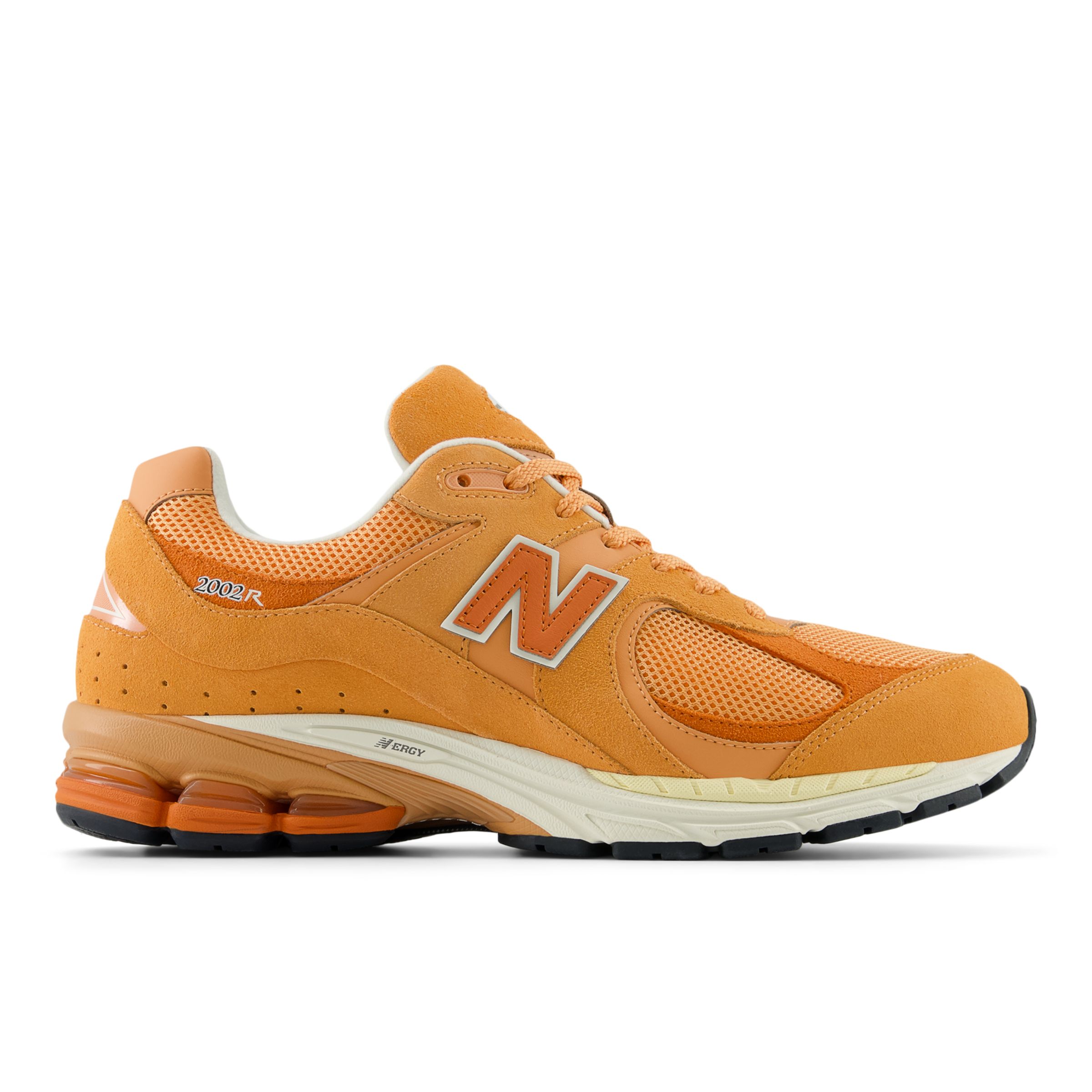 

New Balance Men's 2002R Brown/Orange/White - Brown/Orange/White