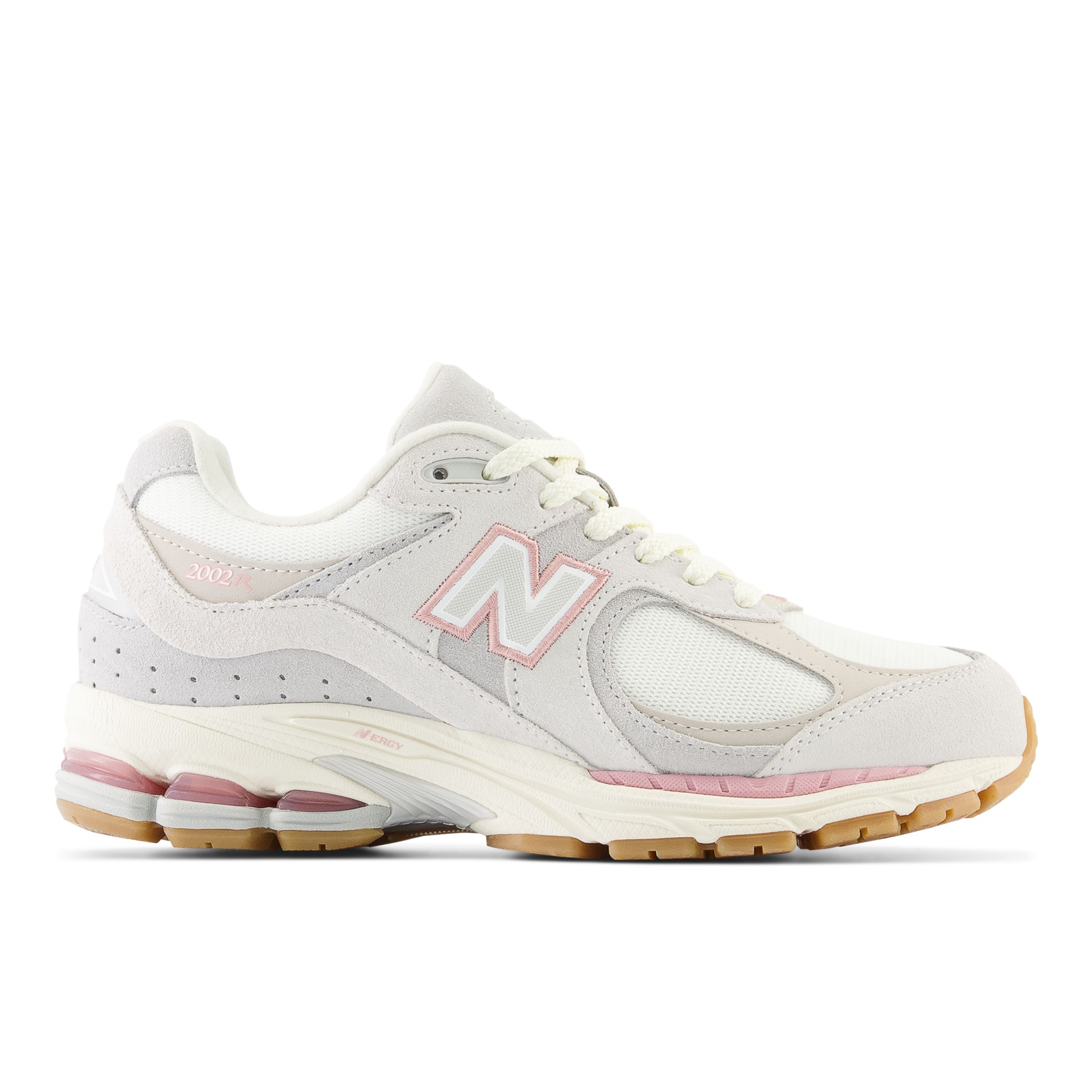 

New Balance Unisex 2002R White/Grey/Pink - White/Grey/Pink