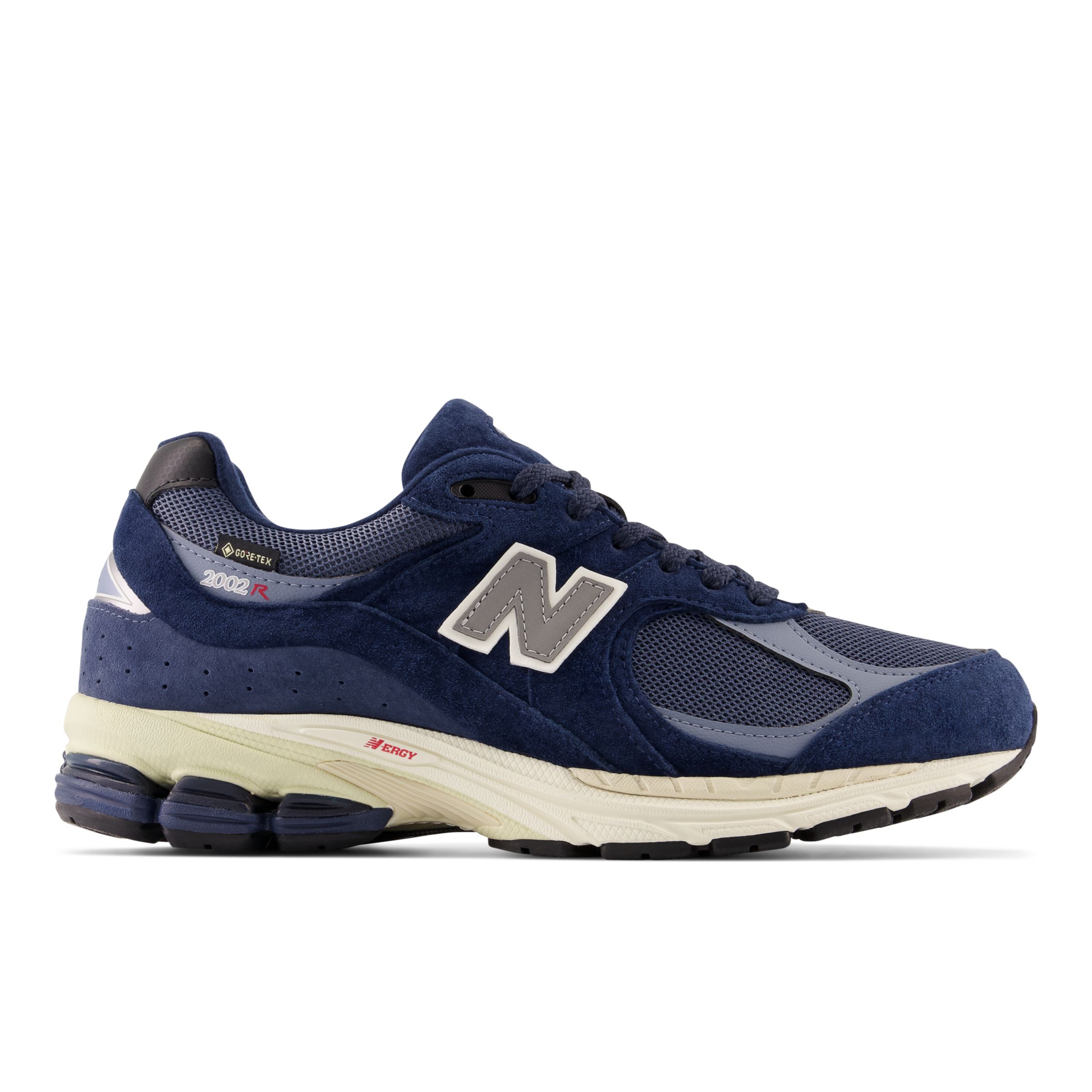 New Balance Homens 2002RX GTX in Cinza, Suede/Mesh, Tamanho 38