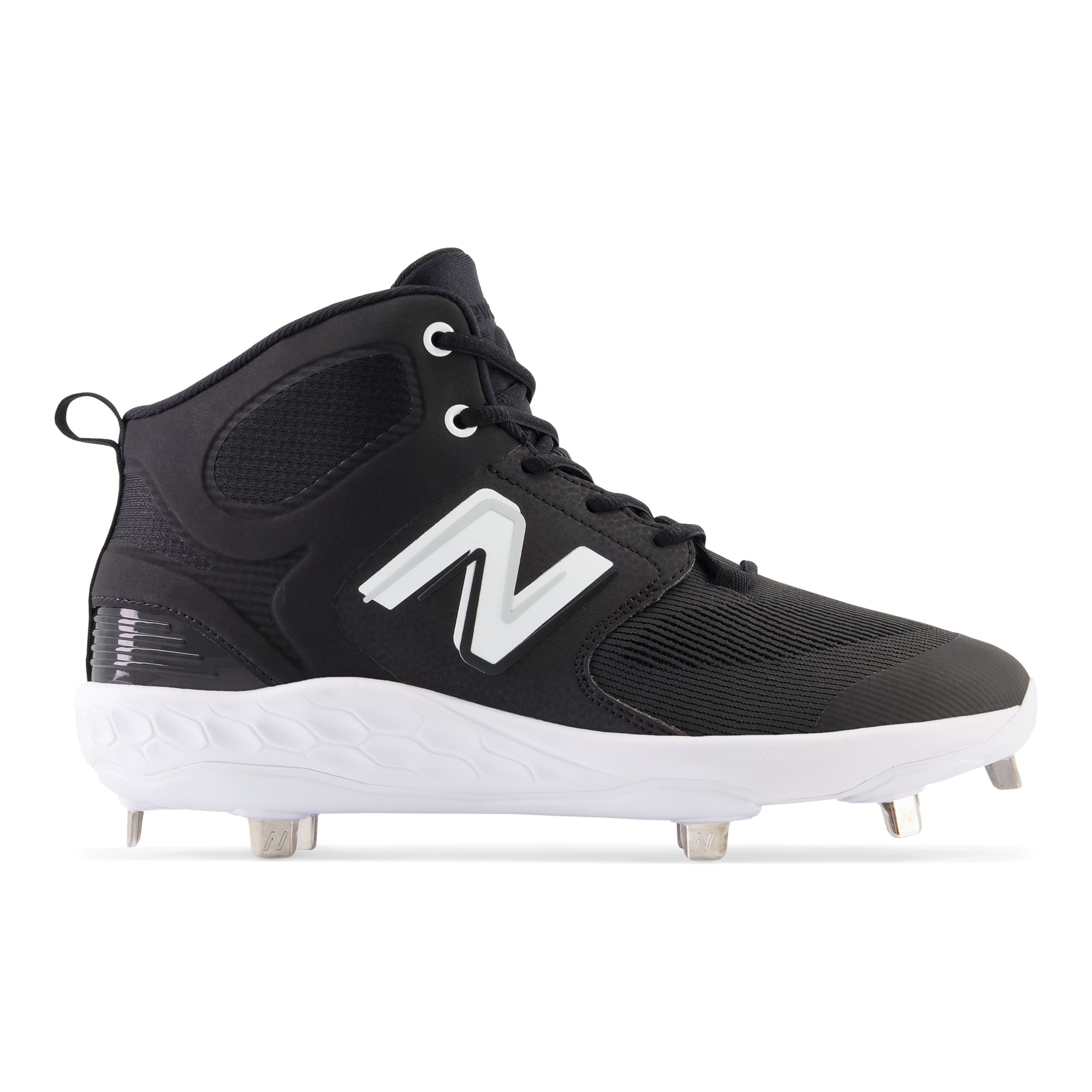 

New Balance Men's Fresh Foam X 3000 v6 Mid-Metal Black/White - Black/White