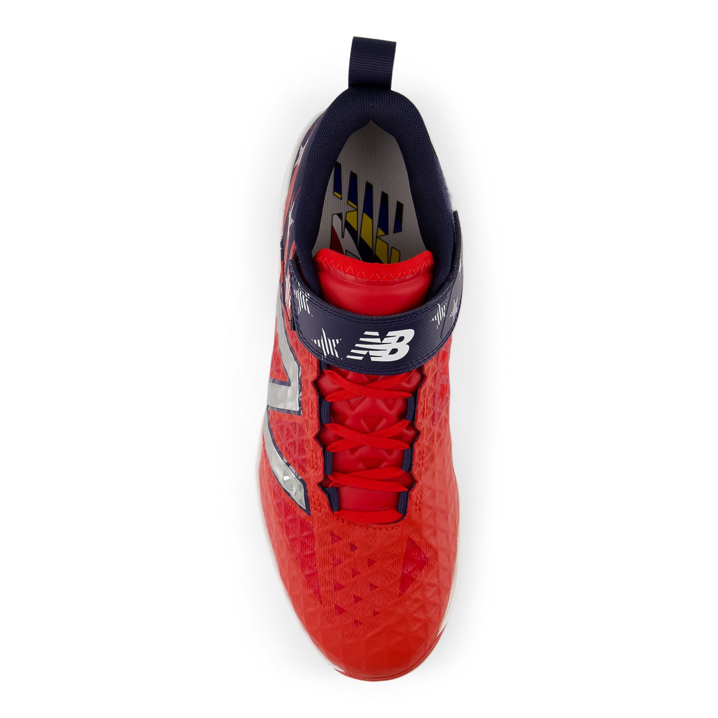 Мужские кроссовки New Balance FuelCell 4040v8, цвет: Красный / Тёмно-синий — фото 4