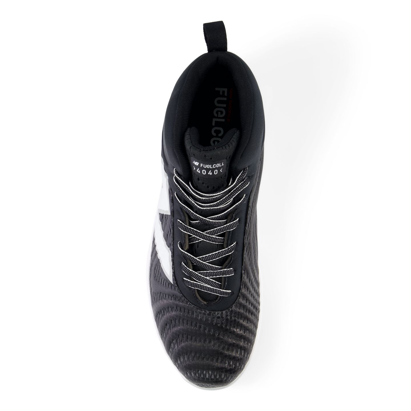 Мужские кроссовки New Balance FuelCell 4040 v7 Mid-Metal, цвет: Чёрный / Белый — фото 4
