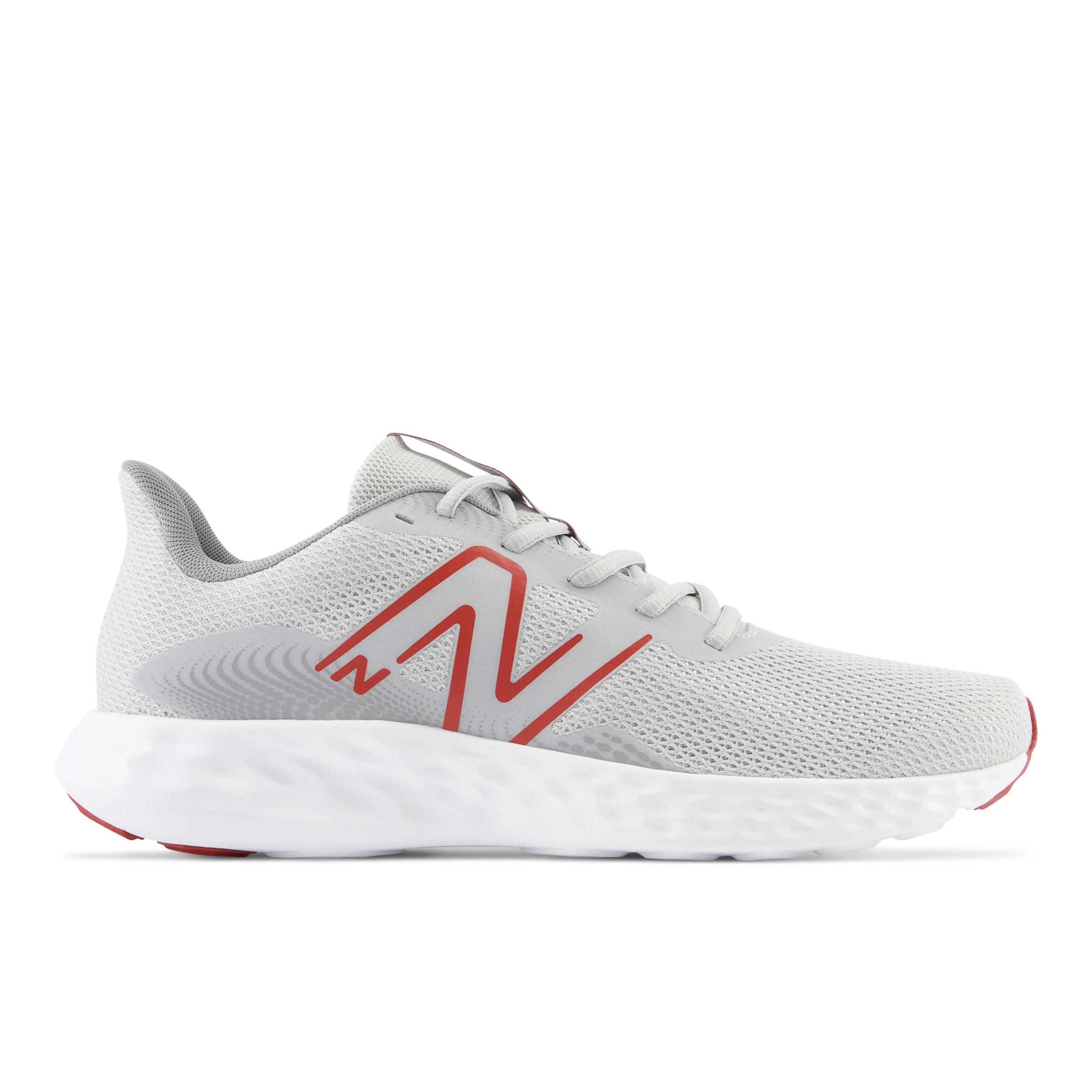 

New Balance Men's 411v3 Grey/Red - Grey/Red