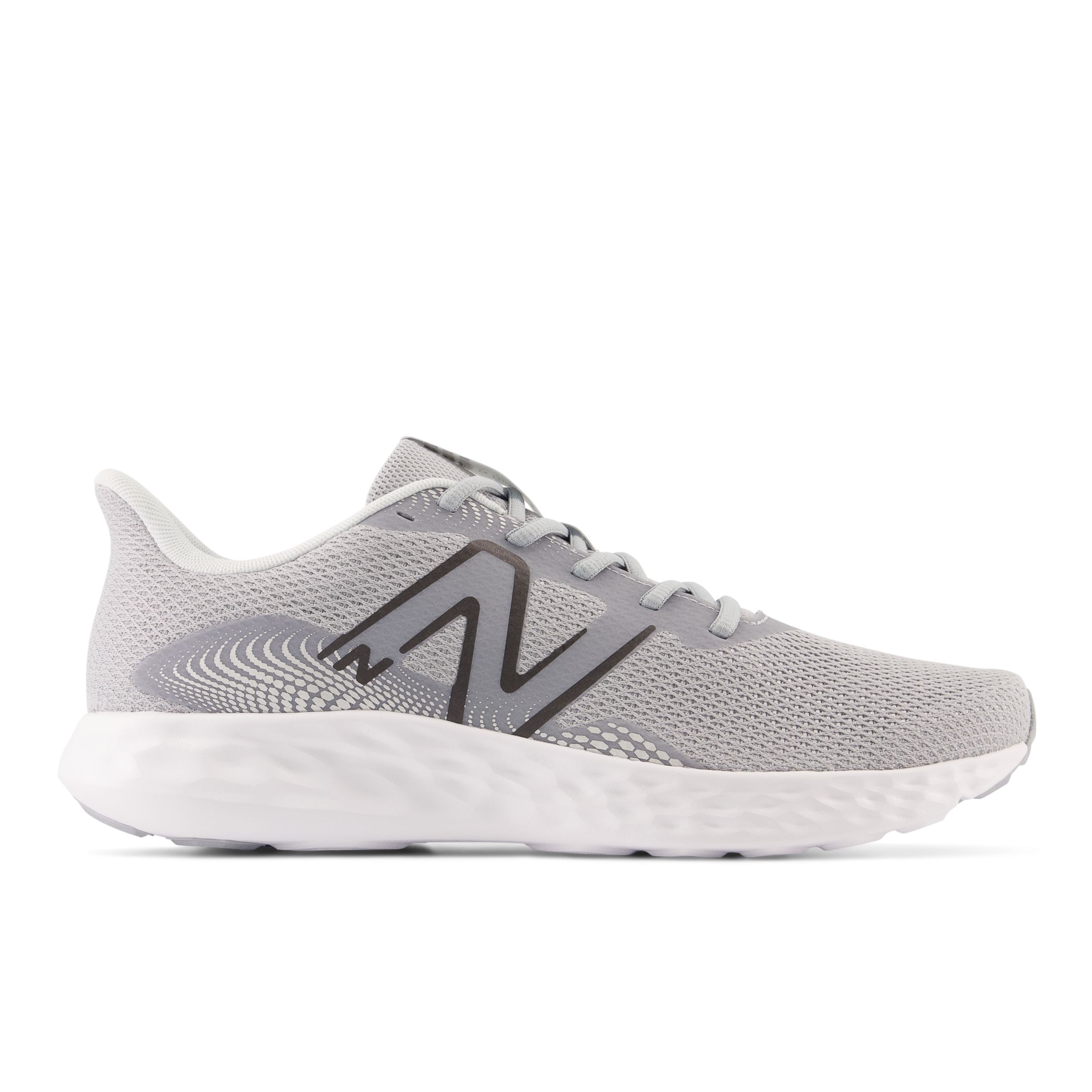 New Balance Men's 411v3 in Grey/Black Synthetic, size 6.5