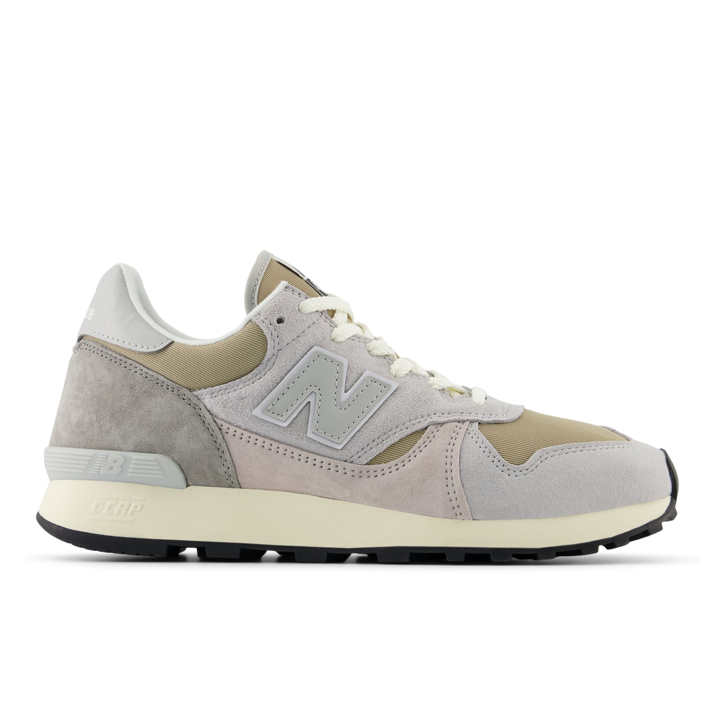 New Balance Unisex 475 in Brown/Grey Leather, size 9