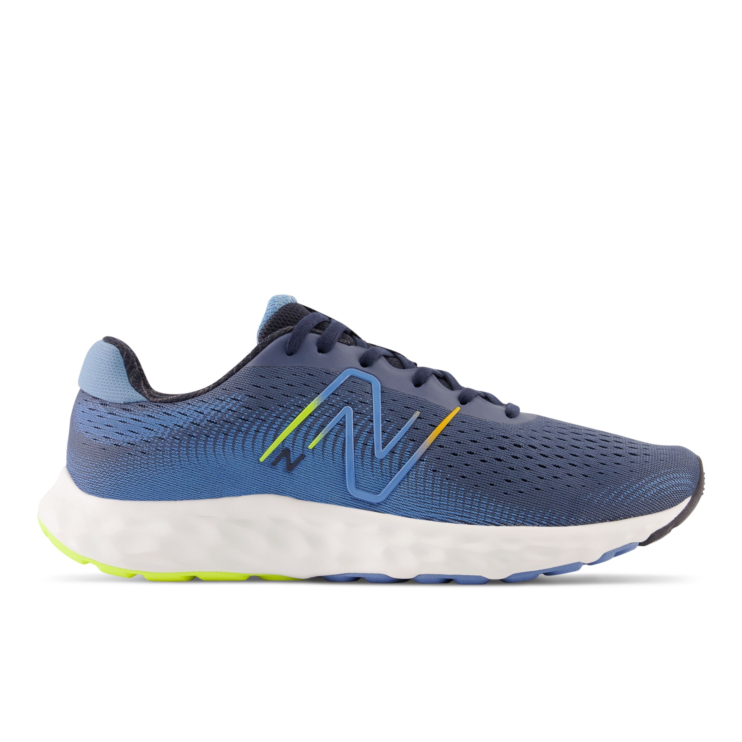 New Balance Men's 520v8 en Bleu/Jaune, Synthetic, Taille 43 Large