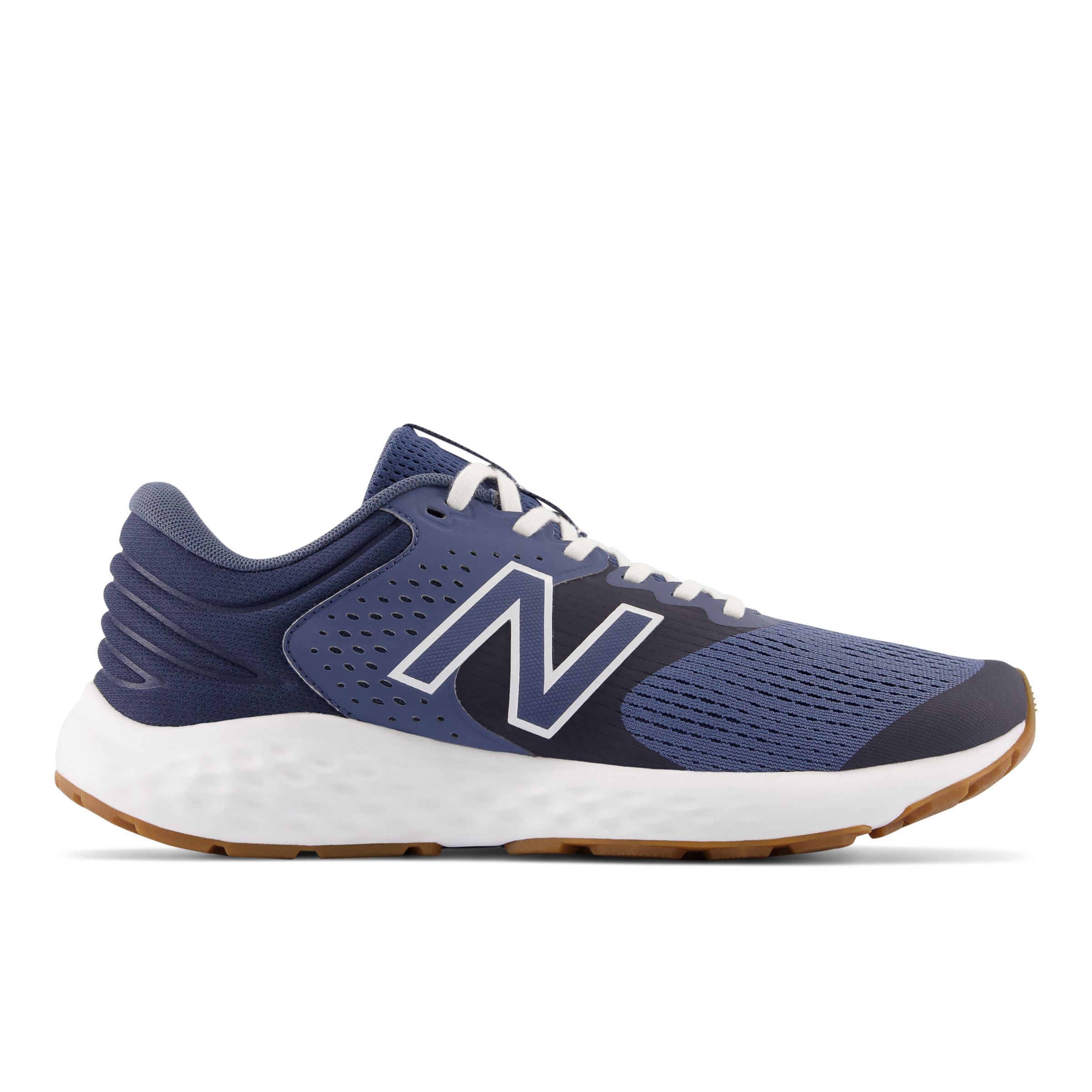 New Balance Men's 520v7 in Blue/Beige Textile, size 6.5