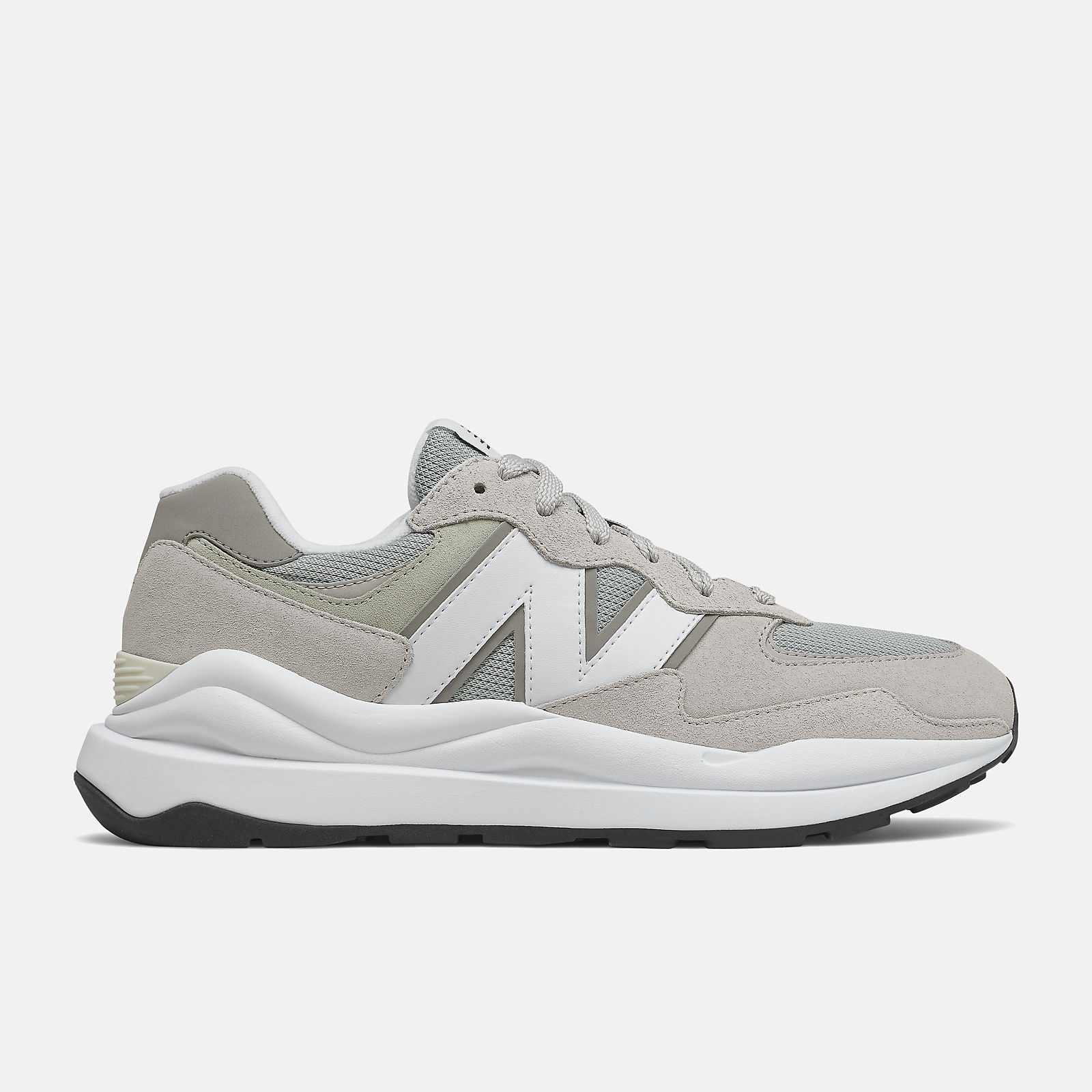 Grey New Balance Synthetic Made in Grey/White Womens Mens Shoes Mens Trainers Low-top trainers 