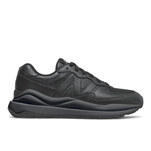 New Balance Hombre 57/40 in Negro, Leather, Talla 40