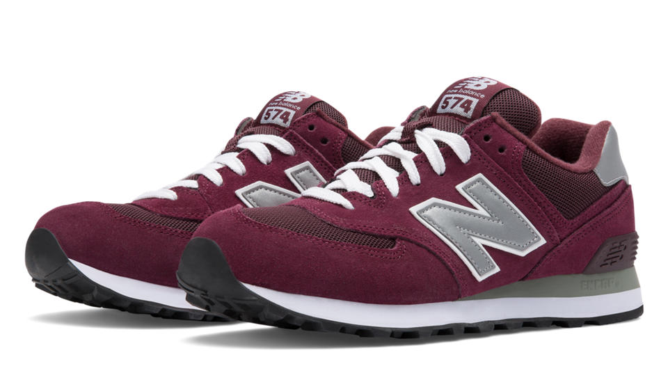 new balance m574 burgundy new balance m574 burgundy