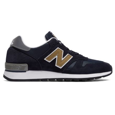 670 Made in UK, Navy with Gold with Silver, M670NNG