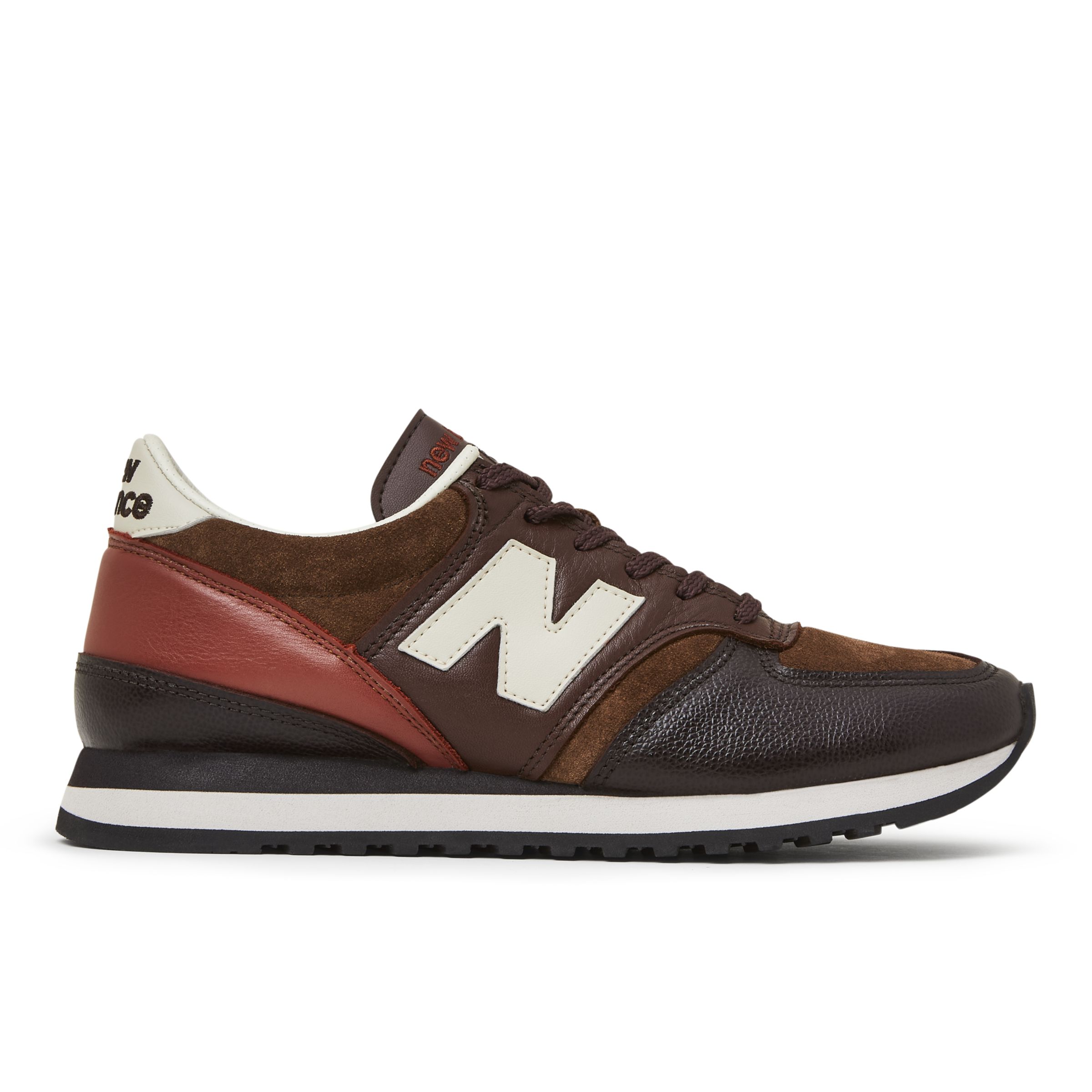 New Balance Homens MADE in UK 730 in Cinza, Leather, Tamanho 44.5