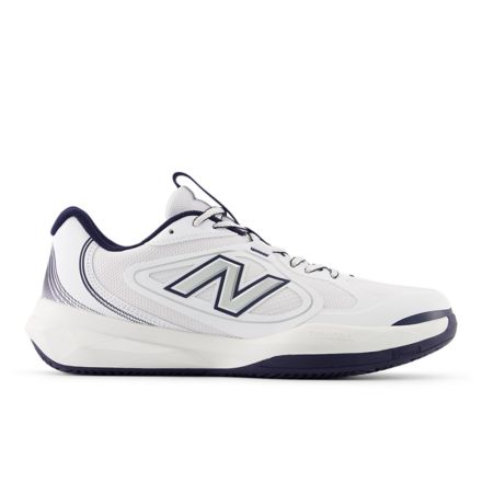 FuelCell 796v5 Clay/Padel, NB 103 WHITE with TEAM NAVY, M7964ZV