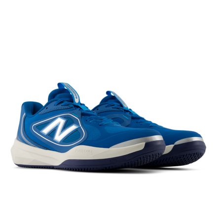 FuelCell 796v5 Clay/Padel, NB 103 WHITE with TEAM NAVY, M7965TI