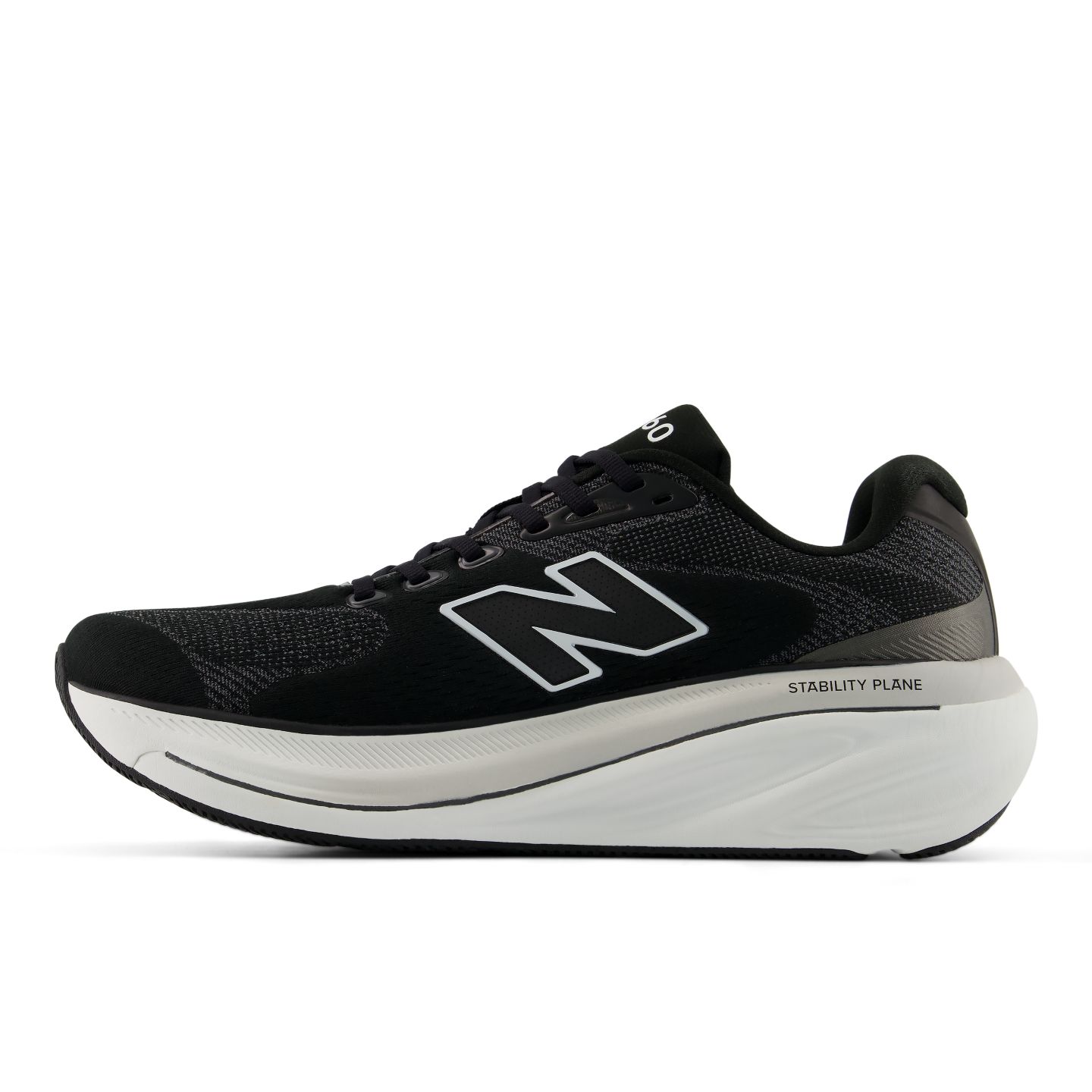 Женские кроссовки New Balance Fresh Foam X 860v15, цвет: Чёрный / Белый — фото 3