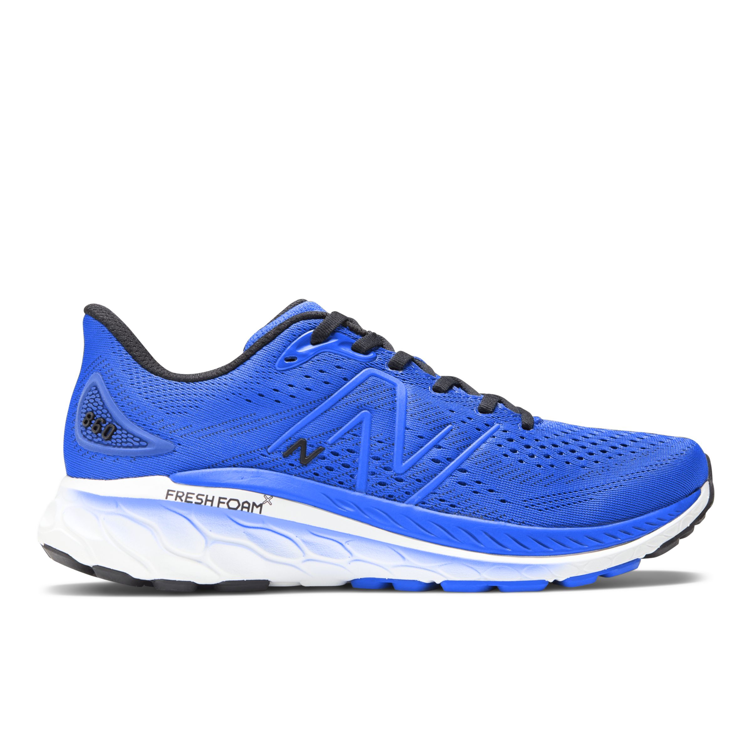 New Balance Herren Fresh Foam X 860v13 in Blau/Schwarz, Synthetic, Größe 47