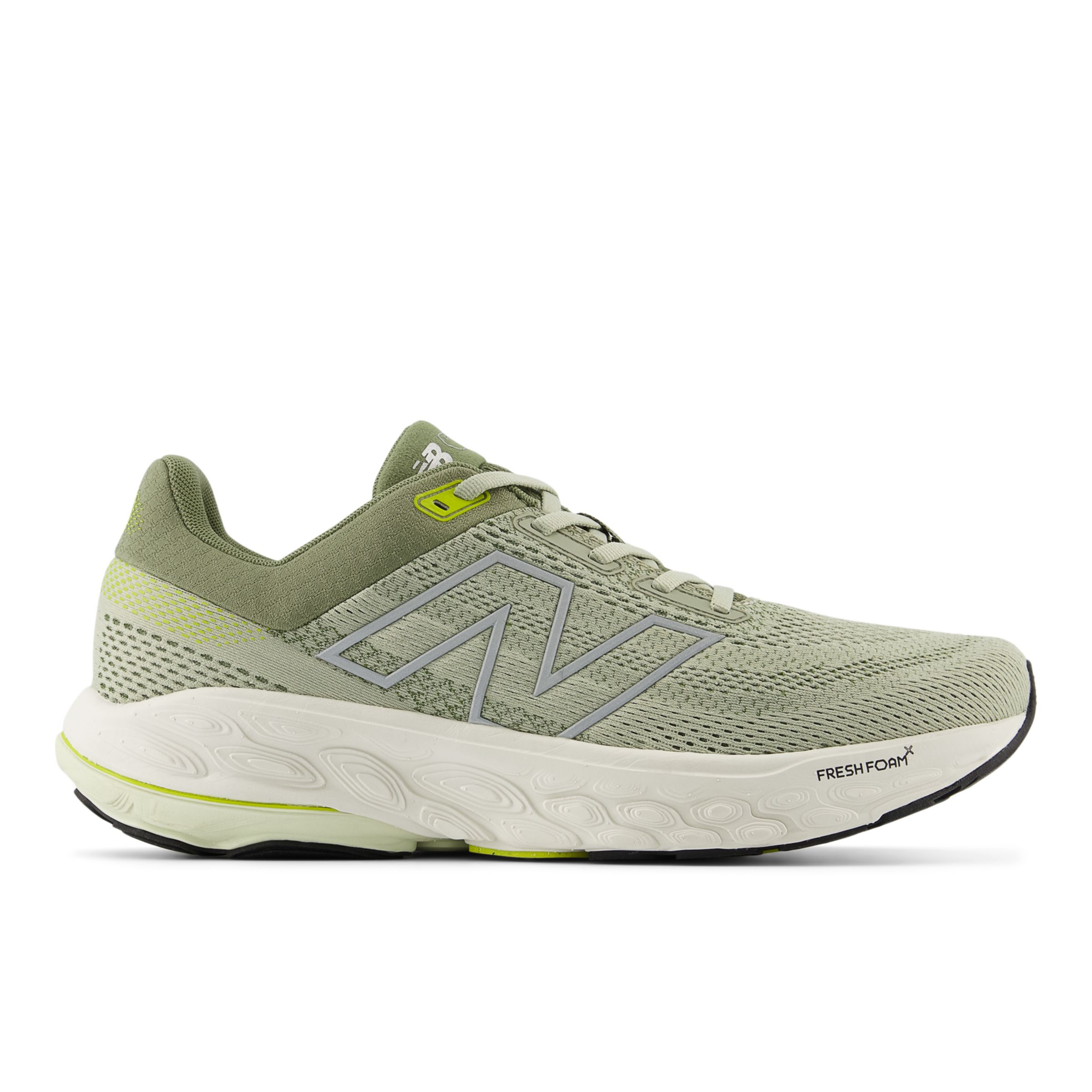 New Balance Men's Fresh Foam X 860v14 in Green/Grey Synthetic, size 10 Wide