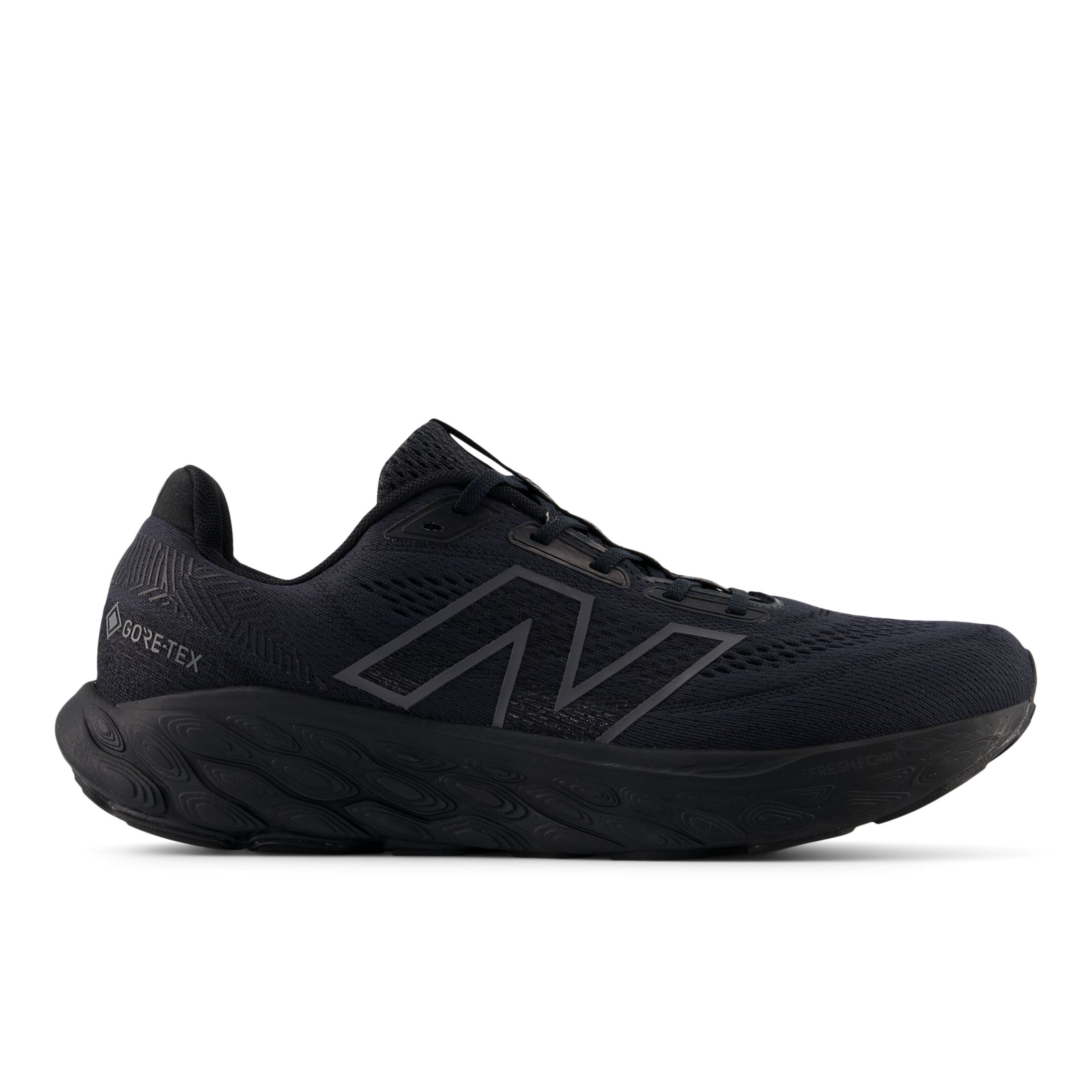 New Balance Men's Fresh Foam X 880v14 GORE-TEX® in Black/Grey Synthetic, size 8