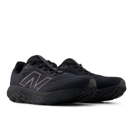 Black new balance trainers mens best sale