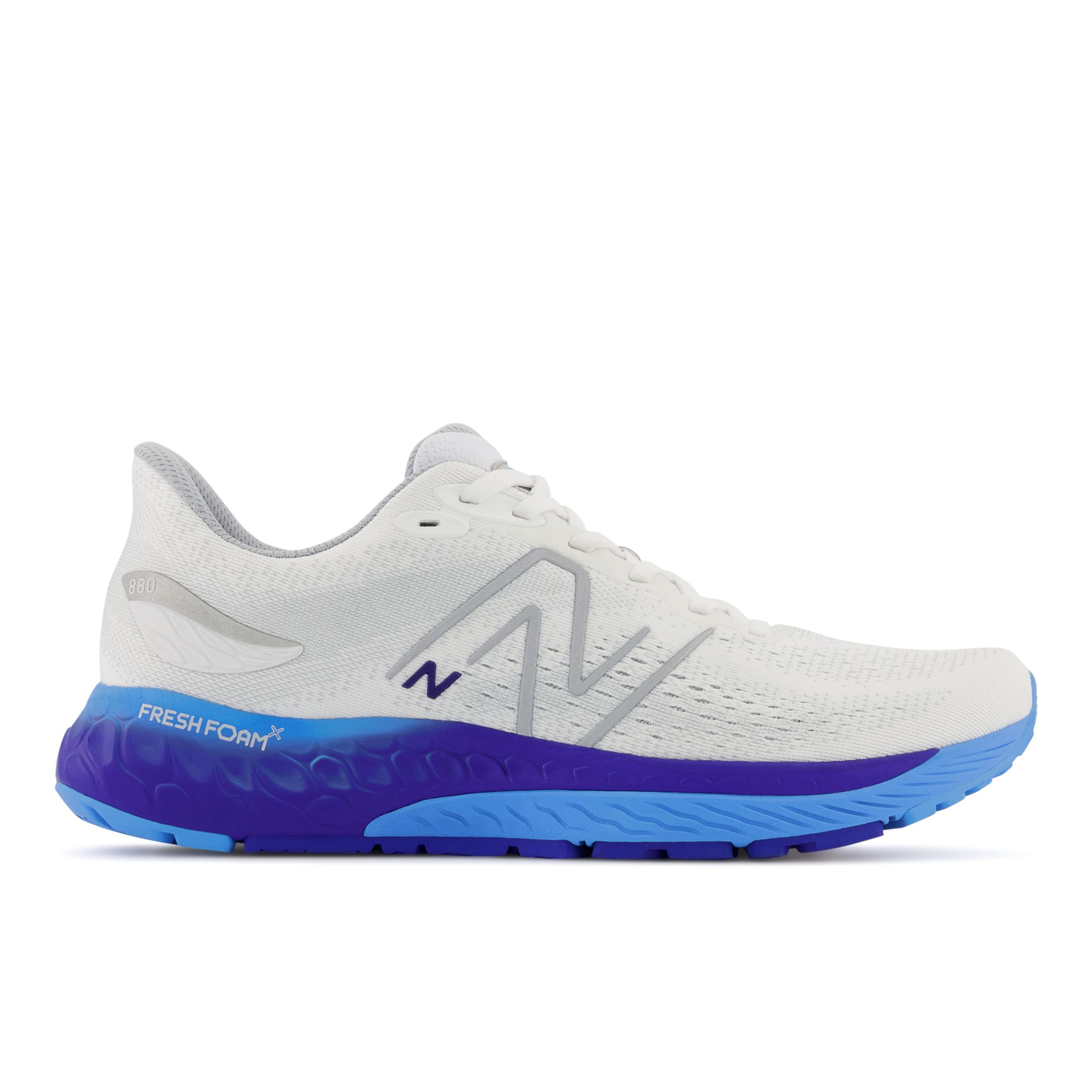 

New Balance Men's Fresh Foam X 880v12 White/Blue - White/Blue