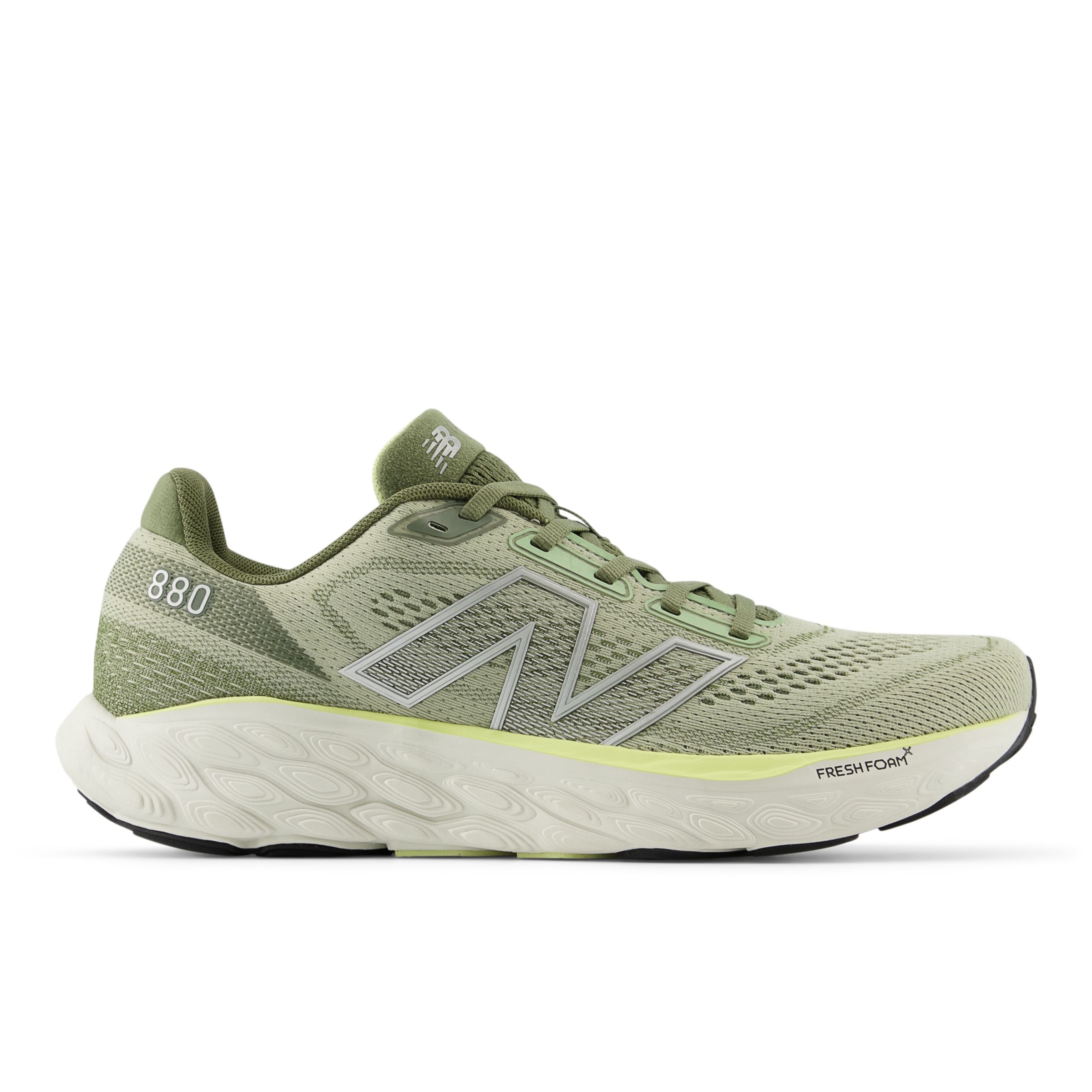 

New Balance Men's Fresh Foam X 880v14 Green/Grey/Yellow - Green/Grey/Yellow