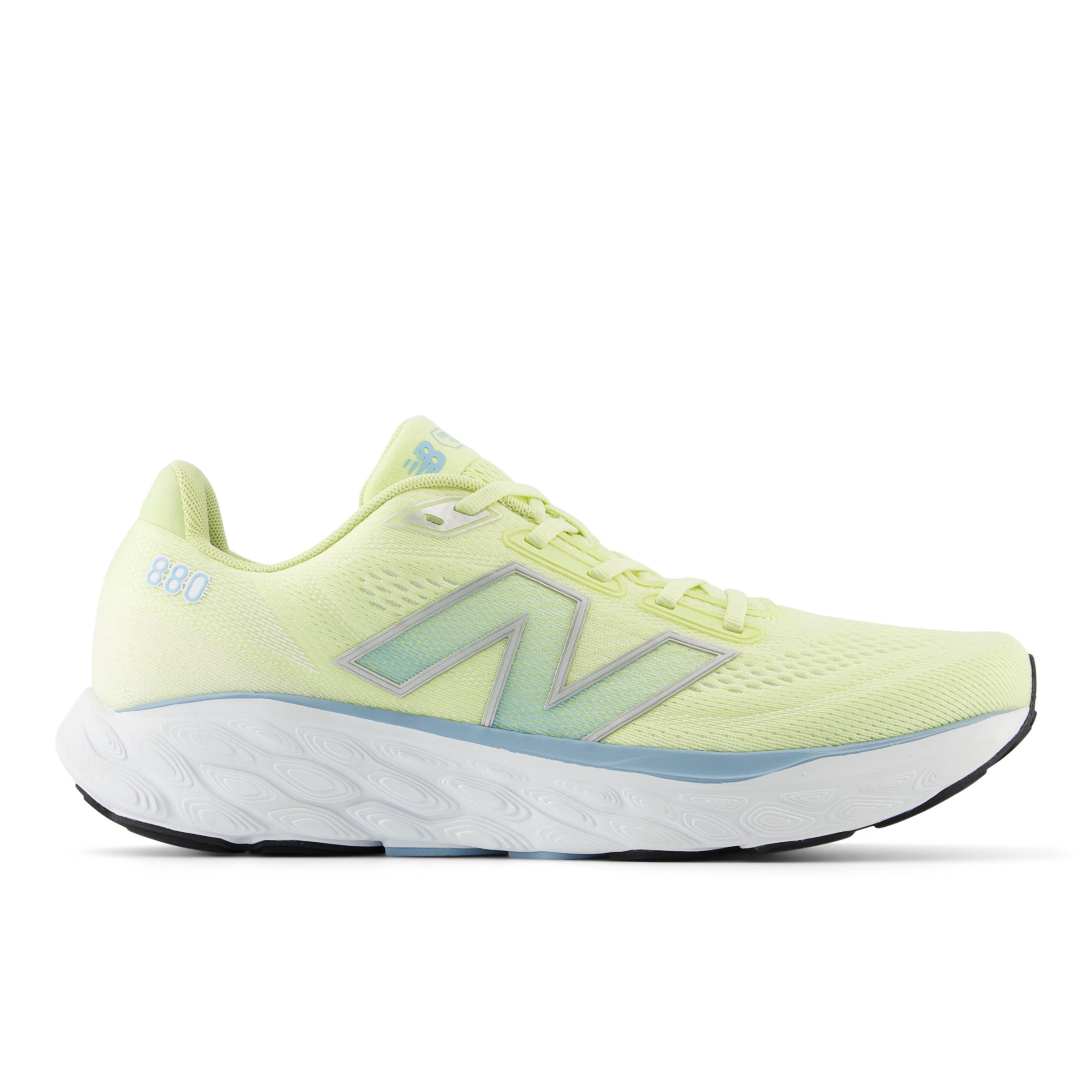 New Balance Men's Fresh Foam X 880v14 in Yellow/Grey/Blue Synthetic, size 6.5