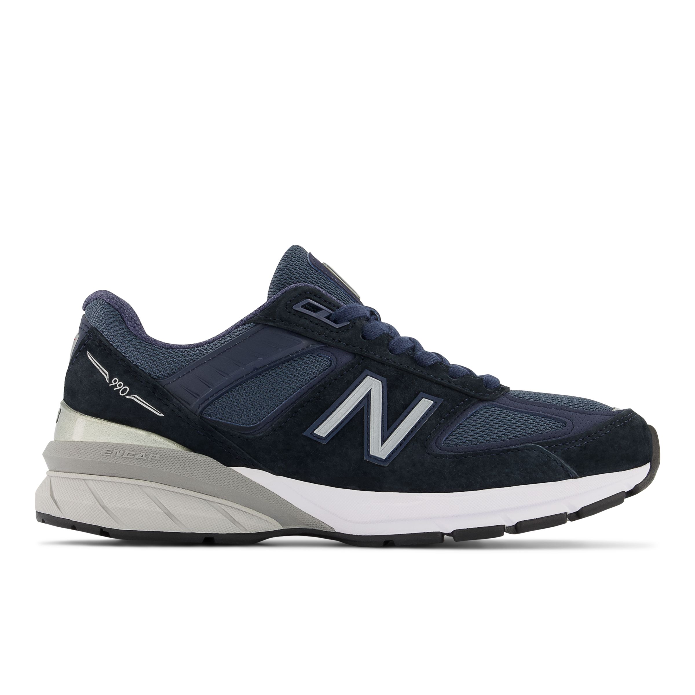 

New Balance Men's MADE in USA 990v5 Core Blue/Grey - Blue/Grey