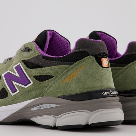 Olive green new balance 2024 990