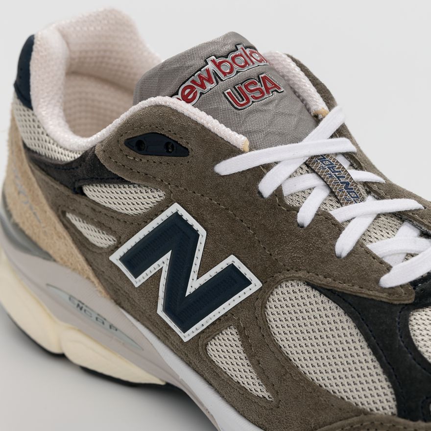 靴 New Balance 990v3 M990TO3 New Balance Teddy Santis x 990v3 Made in USA 'Olive' M990TO3