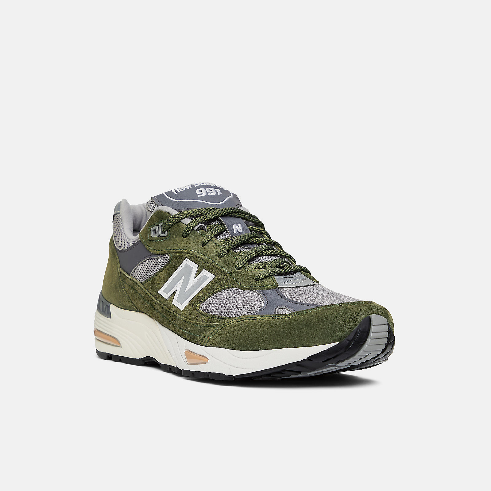 Save 11% 40th Anniversary in Green,Grey Green Mens Trainers New Balance Trainers New Balance Suede Made In Uk 991 Sneakers for Men 