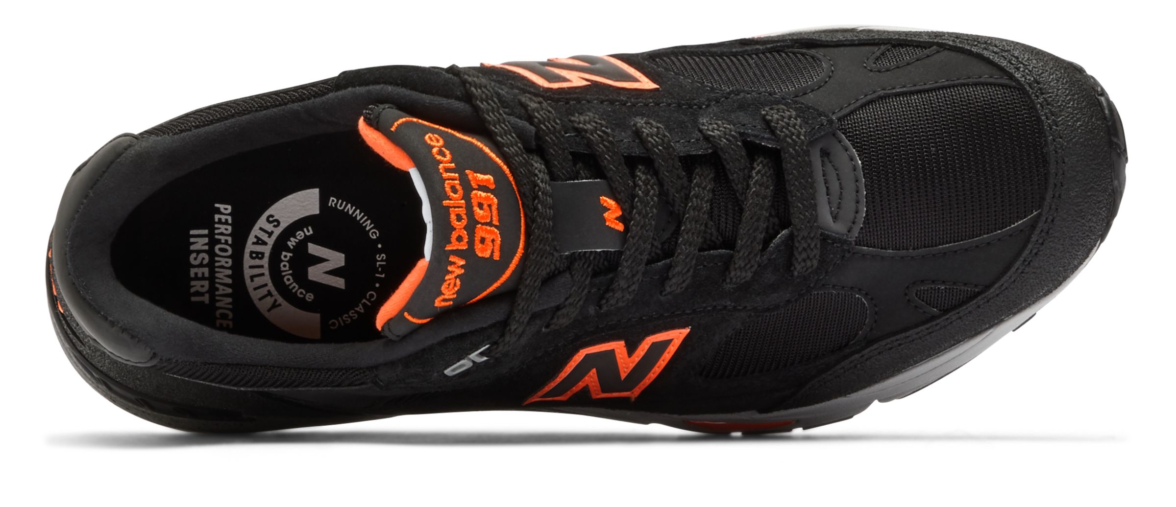 new balance black and neon