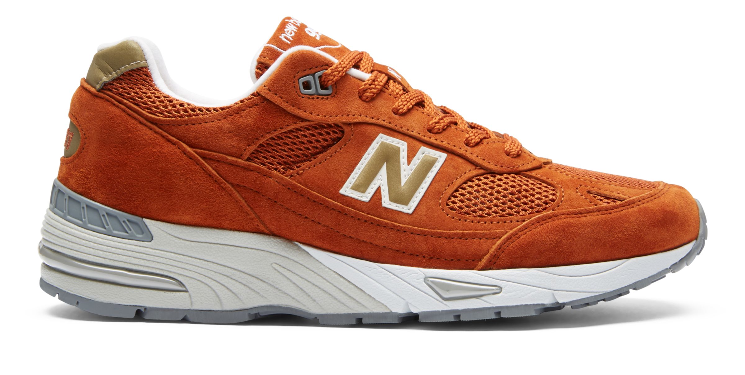 new balance 991 orange