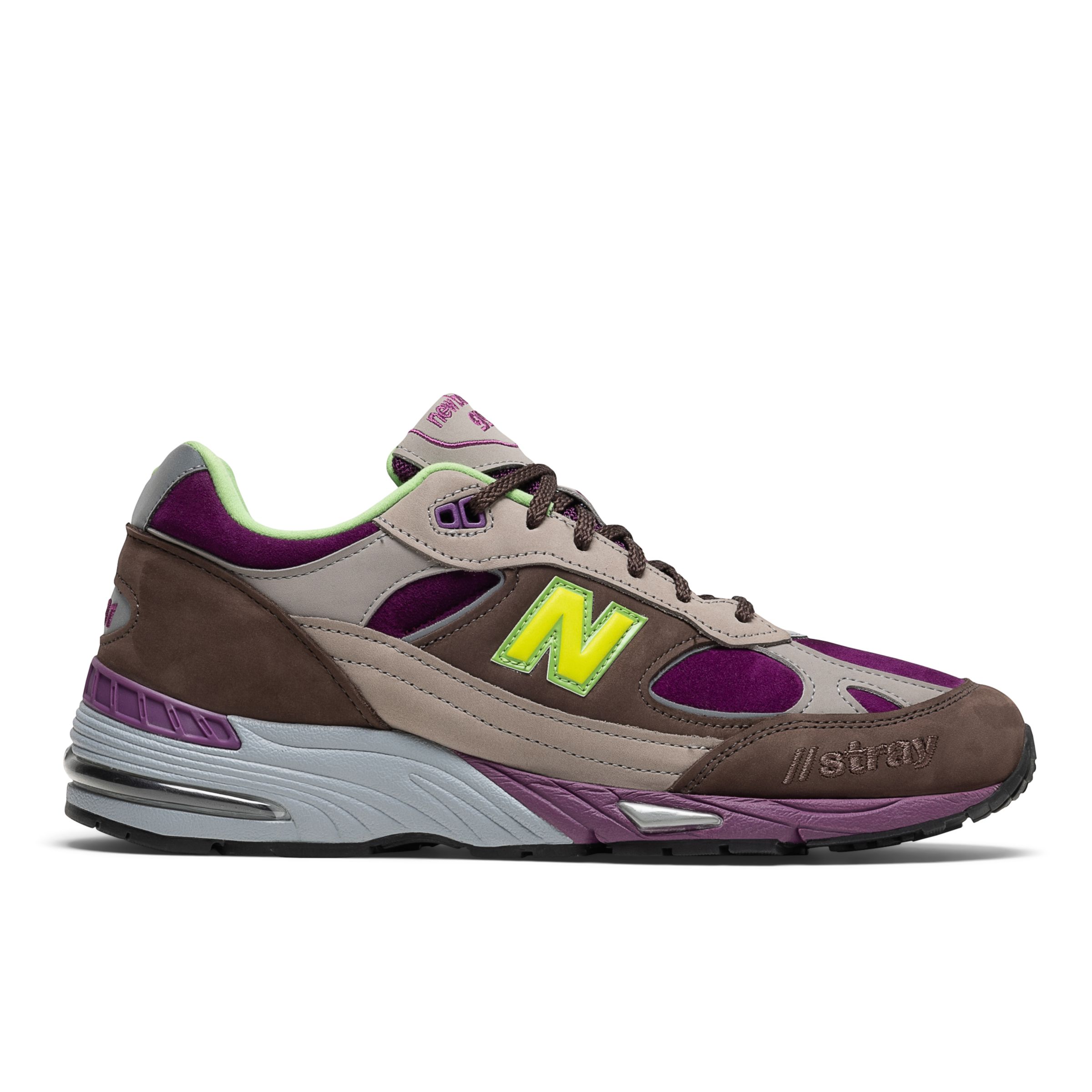 New Balance Stray Rats x 991 Made in England 'Purple Green' - M991SRG