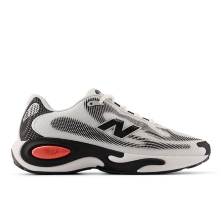 AC Runner, WHITE with BLACK with SILVER METALLIC, MACR1788