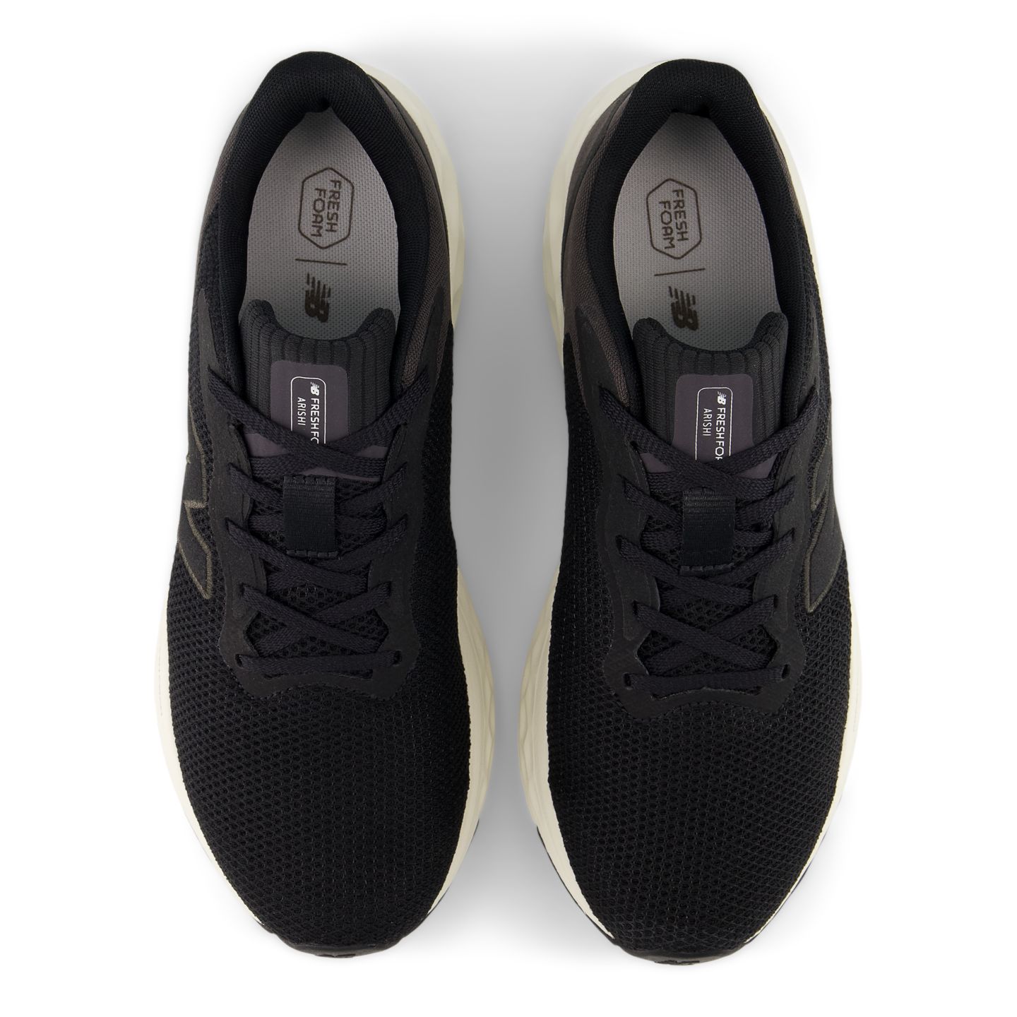 Женские кроссовки New Balance Fresh Foam Arishi v4, цвет: Чёрный / Молочный — фото 4
