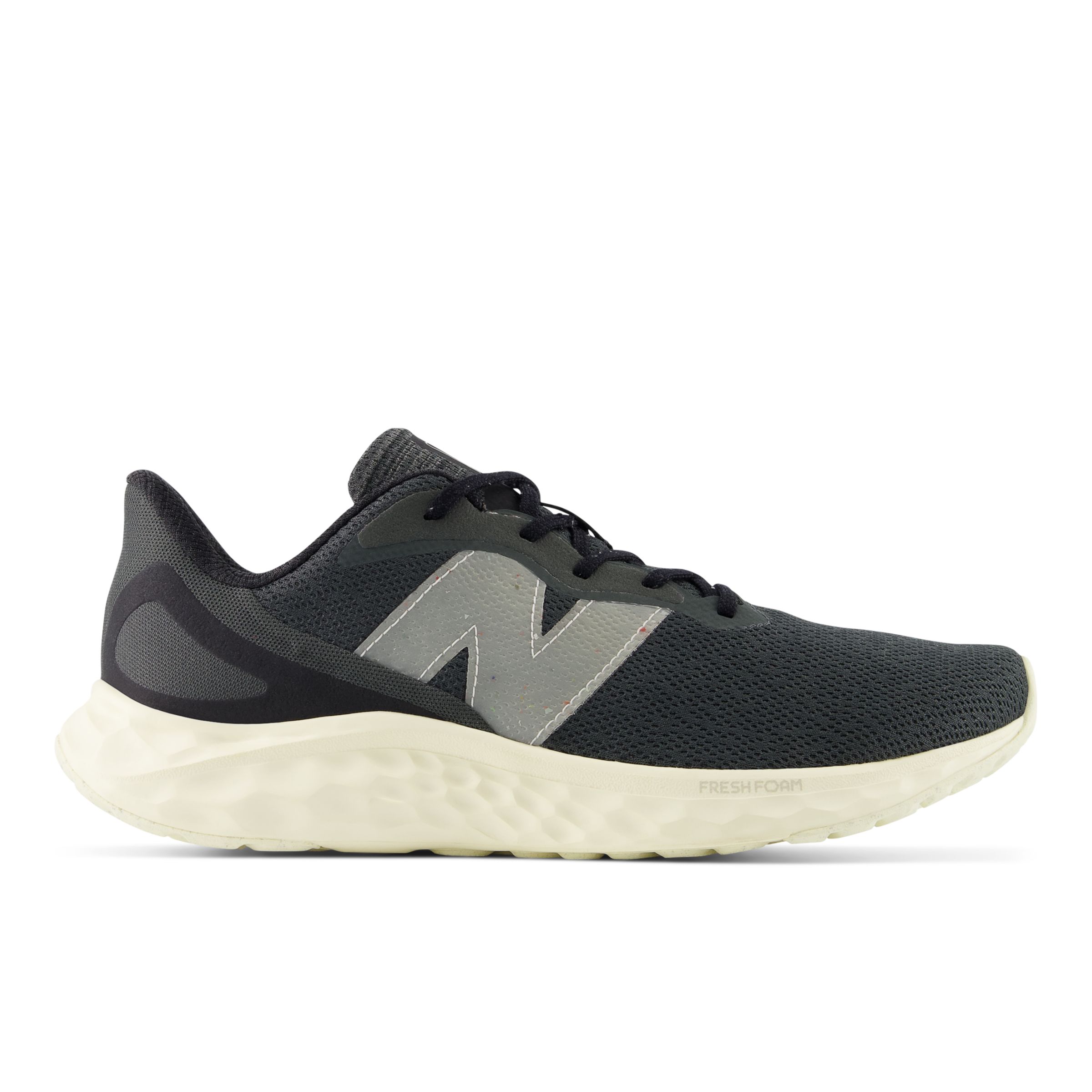 New Balance Men's Fresh Foam Arishi V4 in Grey/Beige Synthetic, size 6.5