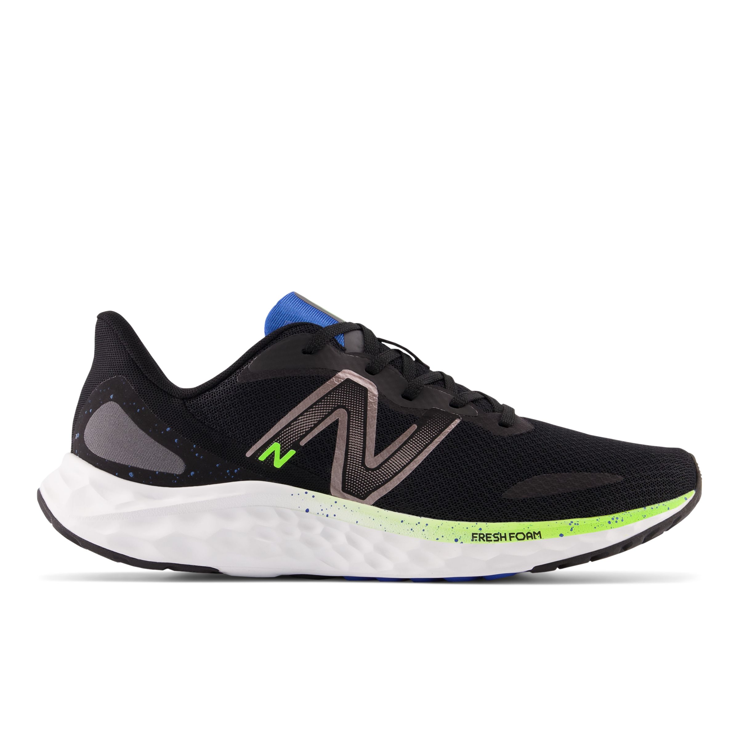 

New Balance Men's Fresh Foam Arishi v4 Black/Green/Blue/Grey - Black/Green/Blue/Grey