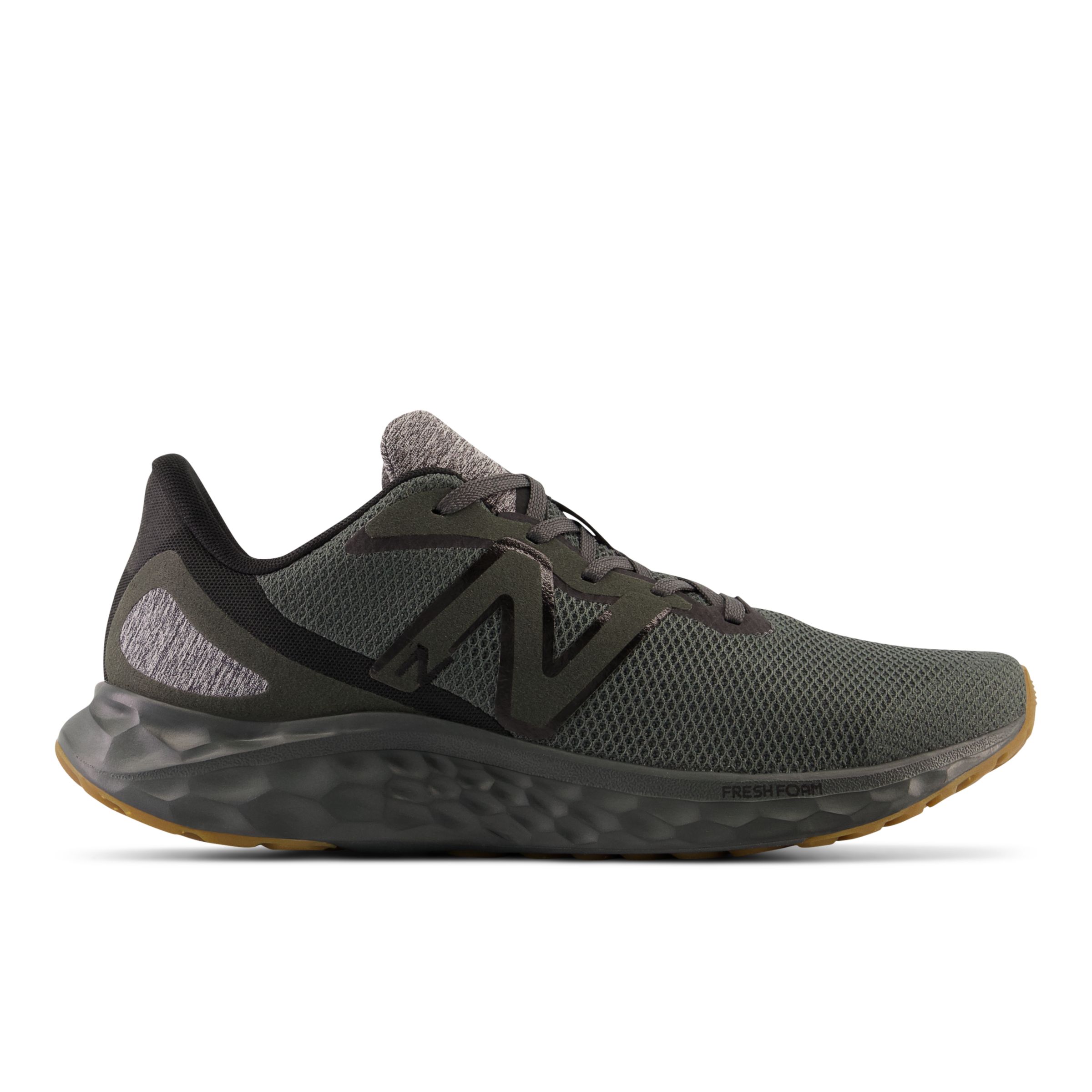 New Balance Herren Fresh Foam Arishi v4 in Grau/Beige, Synthetic, Größe 40.5