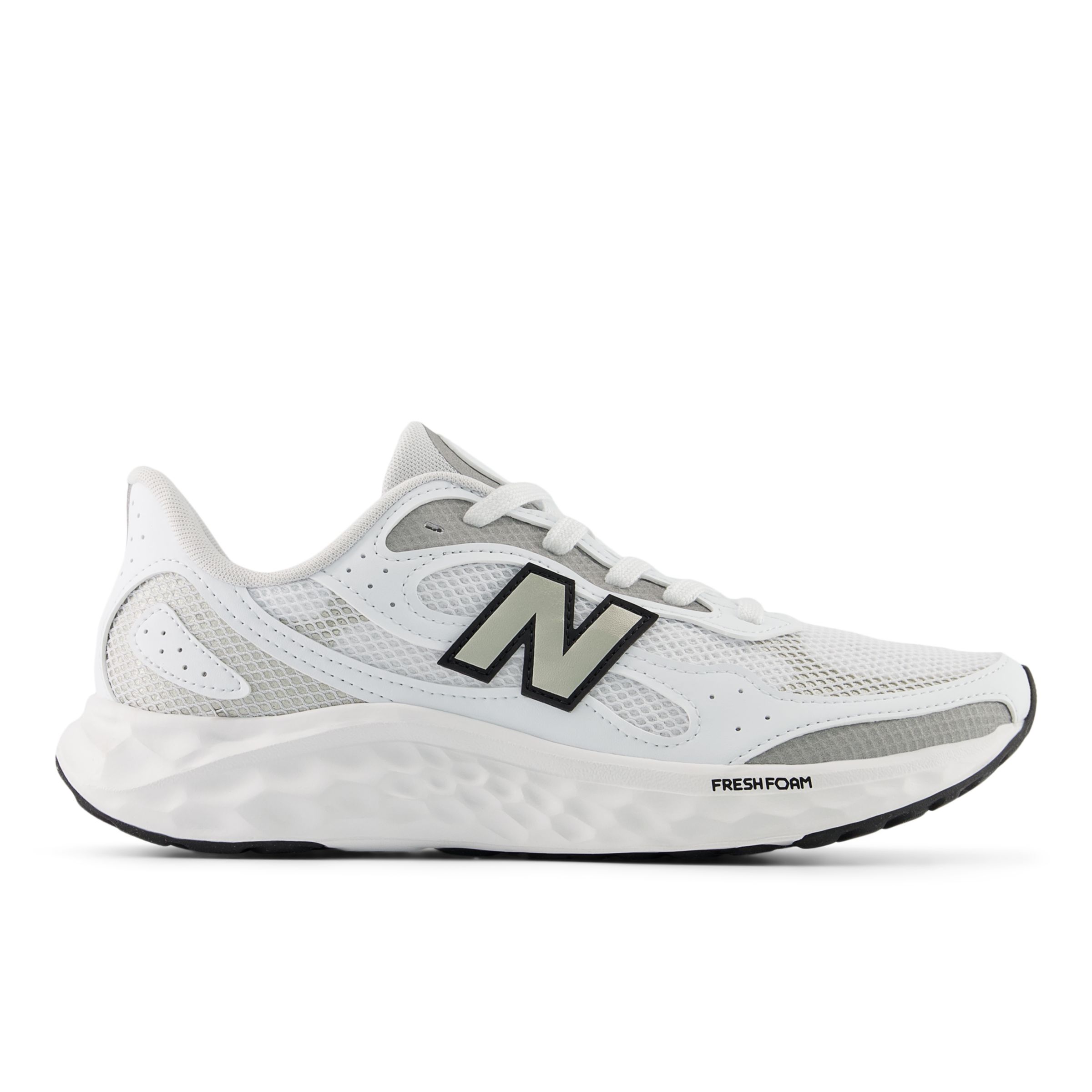 

New Balance Men's Fresh Foam Arishi v4 Tiralux White/Grey/Black - White/Grey/Black