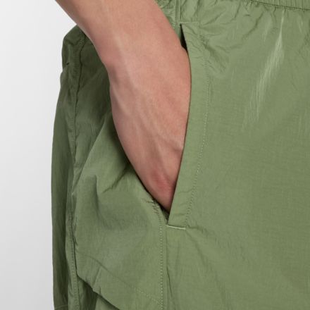 NB GREY ナイロンワイドテーパードパンツ, BLACK, MB6106RXAAR