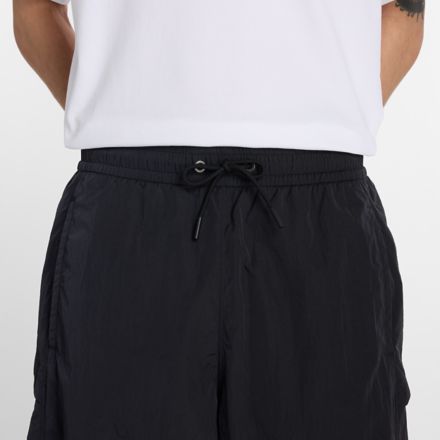 NB GREY ナイロンワイドテーパードパンツ