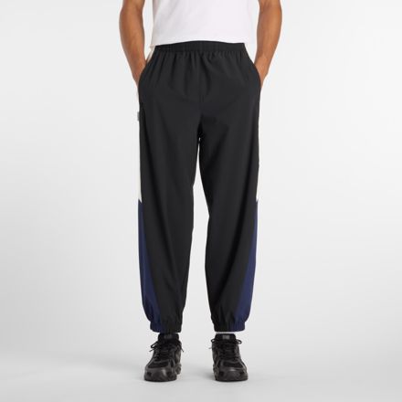 ウーブンジョガーパンツ, BLACK, MB61397SBK