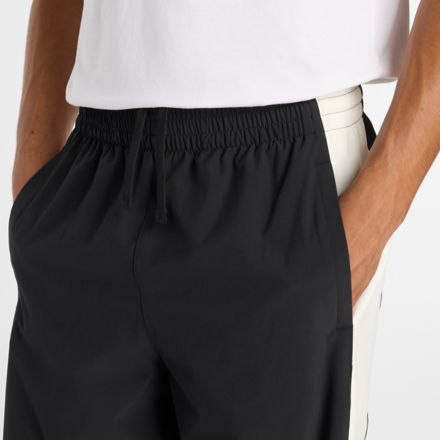 ウーブンジョガーパンツ, BLACK, MB61397SBK