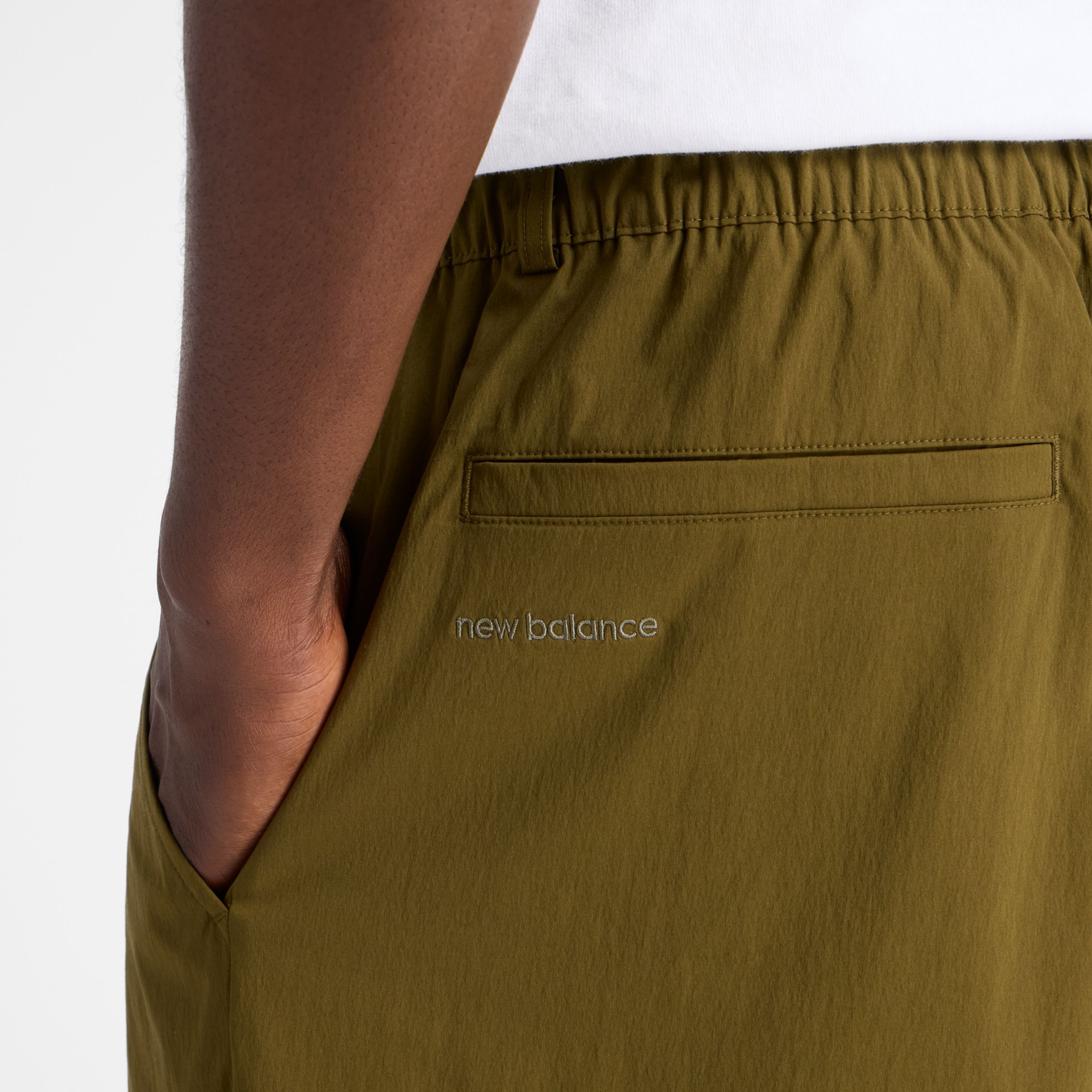 NB GREY ワイドパンツ