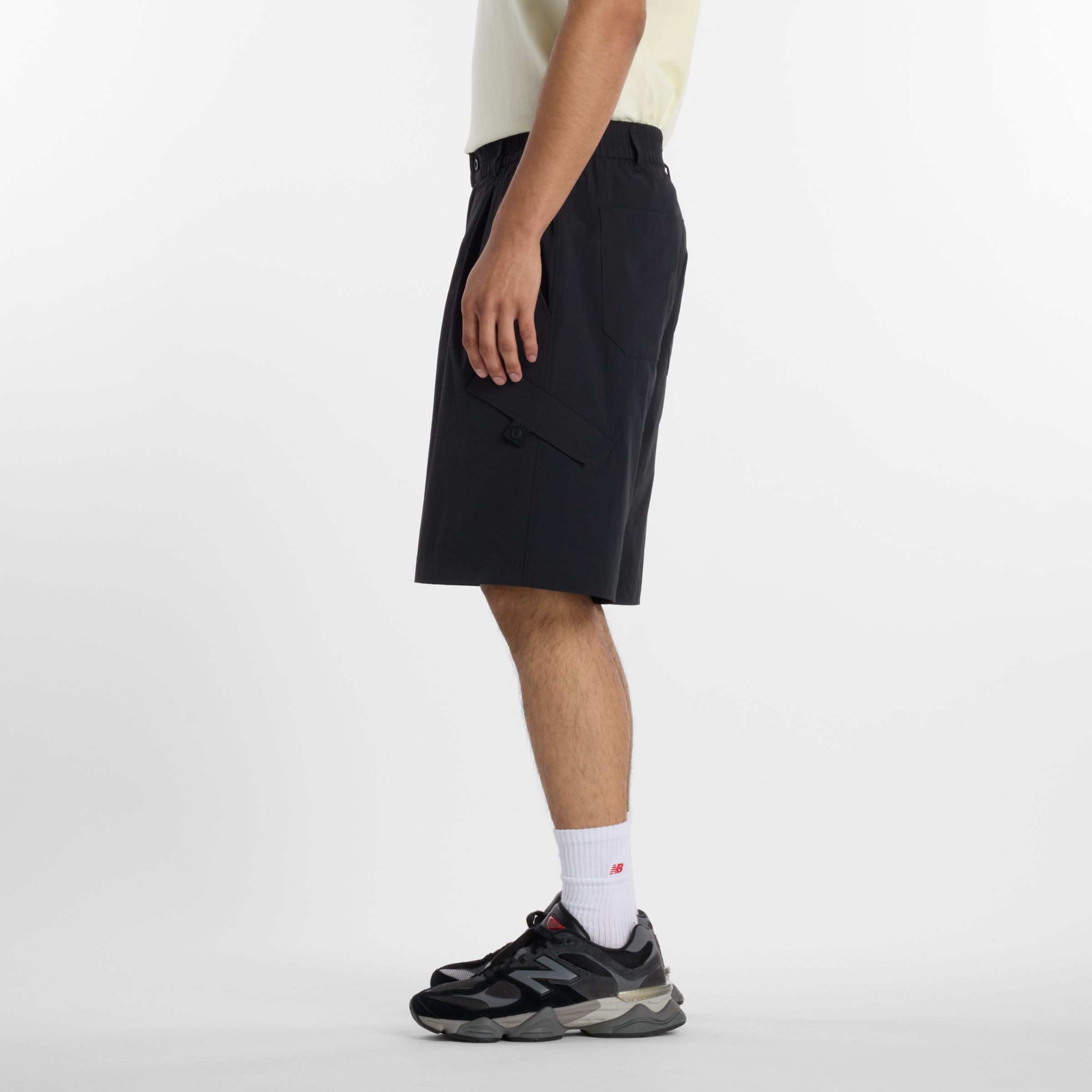 NB GREY Cargo Short 10"