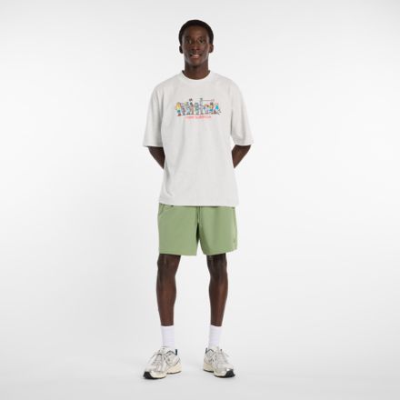 Athletics Stretch Woven Short 7", OREGANO, MB6174CDAAR