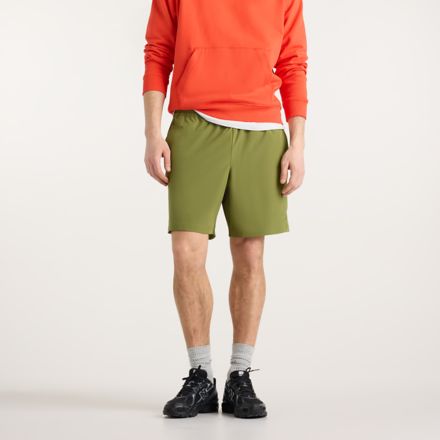 Athletics Stretch Woven Short 7", GRIS PIZARRA, MB6174CDGEE